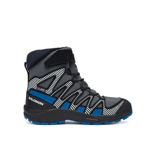 Salomon Śniegowce Xa Pro V8 Winter Waterproof L47857400 Szary ze sklepu MODIVO w kategorii Buty zimowe dziecięce - zdjęcie 187504413