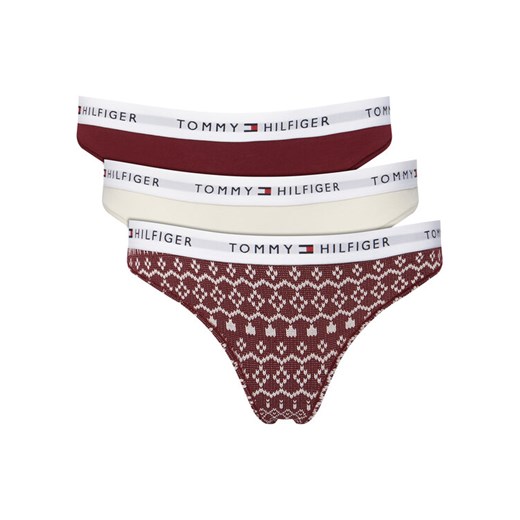 Tommy Hilfiger Komplet stringów UW0UW06134 Kolorowy ze sklepu MODIVO w kategorii Majtki damskie - zdjęcie 187504424
