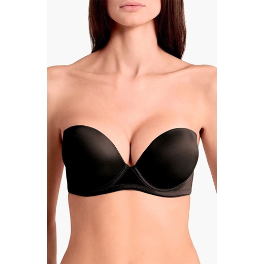 Biustonosz push-up z odpinanymi ramiączkami 027L Extra Duble, Kolor czarny, Rozmiar 65B, Lormar ze sklepu Primodo w kategorii Biustonosze - zdjęcie 187504540