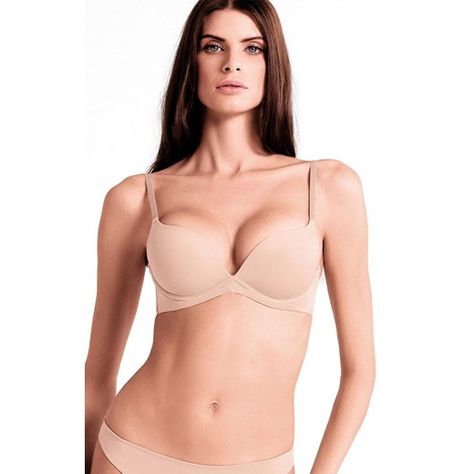 Biustonosz super push-up bez fiszbin beżowy 083L Desiderio, Kolor beżowy, Rozmiar 65B, Lormar ze sklepu Primodo w kategorii Biustonosze - zdjęcie 187504543