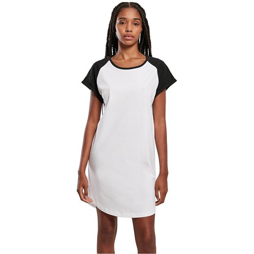 Urban Classics Sukienka w kolorze biało-czarnym Urban Classics XS Limango Polska promocja