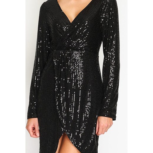 ASSUILI Sukienka w kolorze czarnym 36 Limango Polska okazyjna cena
