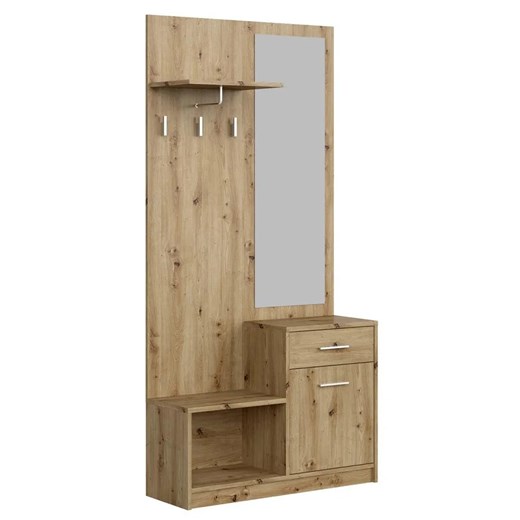 Garderoba do przedpokoju dąb artisan -  Standi ze sklepu Edinos.pl w kategorii Szafy - zdjęcie 187505020