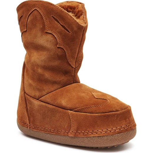 INUIKII Śniegowce COWBOY | zamsz ze sklepu Gomez Fashion Store w kategorii Śniegowce damskie - zdjęcie 187505230