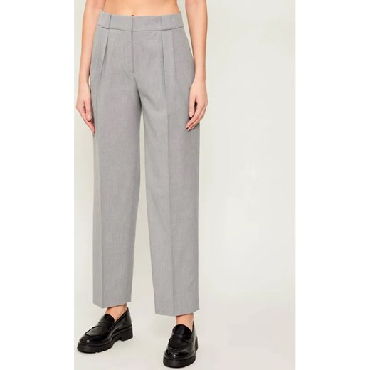 HUGO Spodnie Heninda | Relaxed fit ze sklepu Gomez Fashion Store w kategorii Spodnie damskie - zdjęcie 187505673