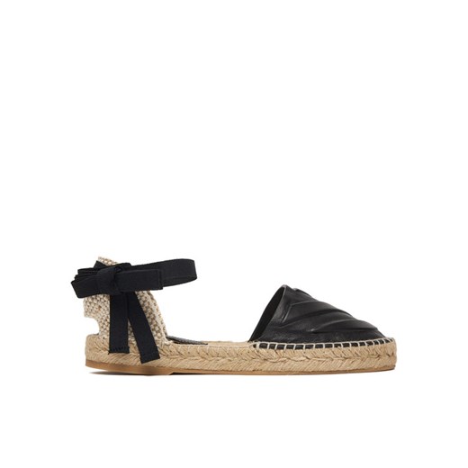 Espadryle Off-White OWIB015S23LEA0011010 Czarny ze sklepu eobuwie.pl w kategorii Espadryle damskie - zdjęcie 187505941