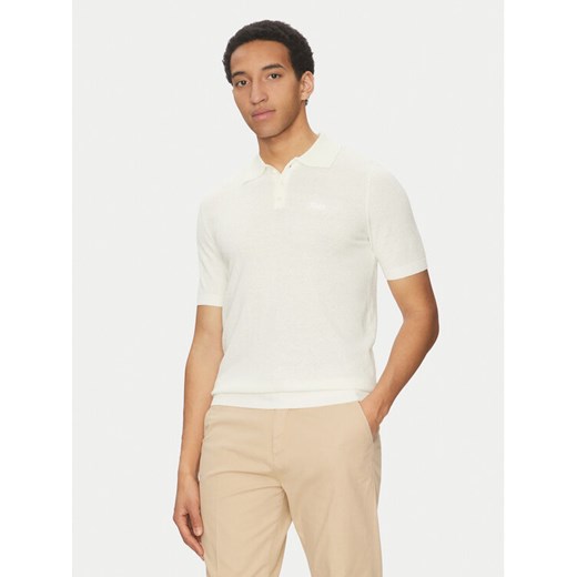 Robe di Kappa Polo Robe Giovani 65121IW Écru Regular Fit ze sklepu MODIVO w kategorii Swetry męskie - zdjęcie 187506264