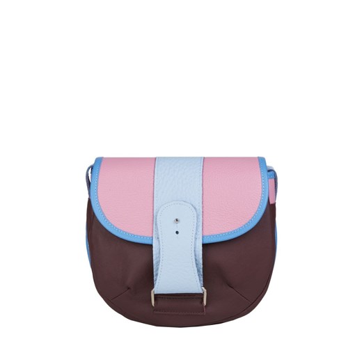 bordowa torebka damska skórzana na ramię Ruler ze sklepu Słoń Torbalski w kategorii Listonoszki - zdjęcie 187506712