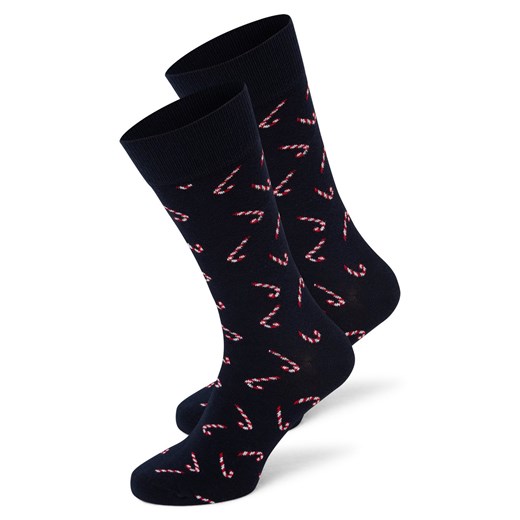 Nils Sundström Skarpety w 2-paku Mężczyźni granatowy wzorzysty ze sklepu vangraaf w kategorii Skarpetki męskie - zdjęcie 187506823