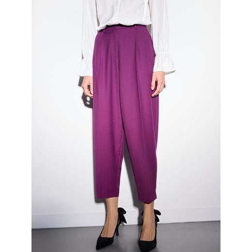 Mohito - Spodnie balloon - ciemny fiolet Mohito 38 Mohito