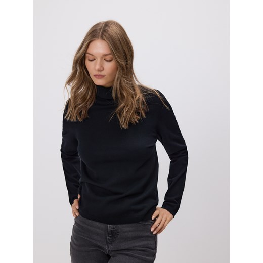 Reserved - Golf z wiskozą - czarny ze sklepu Reserved w kategorii Swetry damskie - zdjęcie 187507224