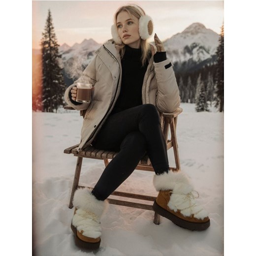 Sinsay - Śniegowce z ocieplanym futerkiem - wielobarwny ze sklepu Sinsay w kategorii Śniegowce damskie - zdjęcie 187508180