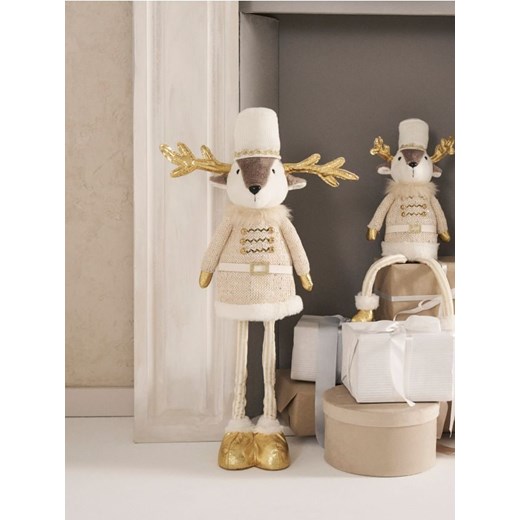 Sinsay - Dekoracja świąteczna - złoty ze sklepu Sinsay w kategorii Dekoracje bożonarodzeniowe - zdjęcie 187508221