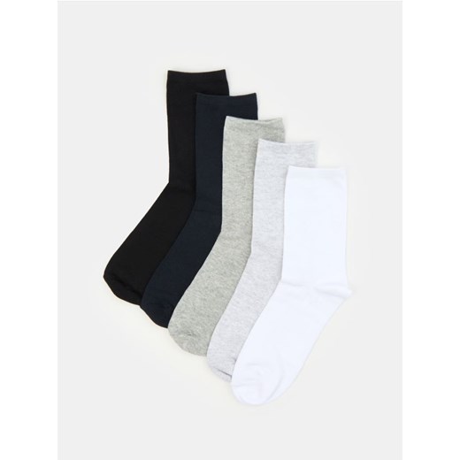 Sinsay - Skarpetki 5 pack - granatowy ze sklepu Sinsay w kategorii Skarpetki męskie - zdjęcie 187508261