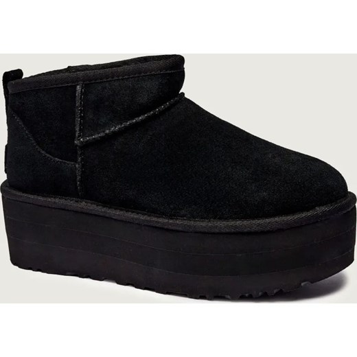 UGG Śniegowce W CLASSIC ULTRA MINI | wełna | zamsz ze sklepu Gomez Fashion Store w kategorii Śniegowce damskie - zdjęcie 187509242