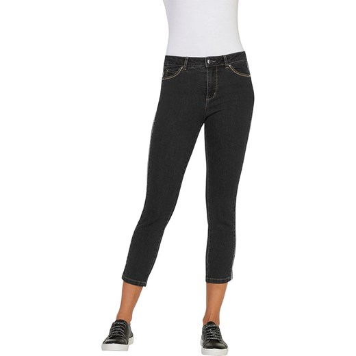 Heine Dżinsy - Slim fit - w kolorze antracytowym ze sklepu Limango Polska w kategorii Jeansy damskie - zdjęcie 187509980