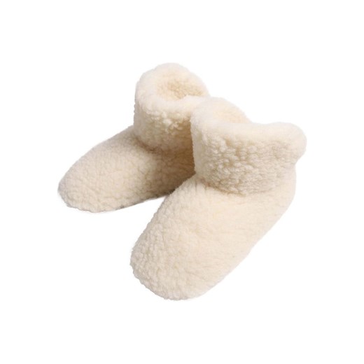 Kaiser Naturfellprodukte Kapcie &quot;Kim&quot; w kolorze beżowym ze sklepu Limango Polska w kategorii Kapcie damskie - zdjęcie 187509983