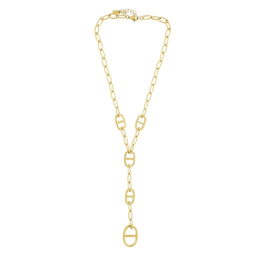 Naszyjnik w złotym kolorze z geometrycznymi ogniwami L’AF ze sklepu Eye For Fashion w kategorii Naszyjniki - zdjęcie 187510050