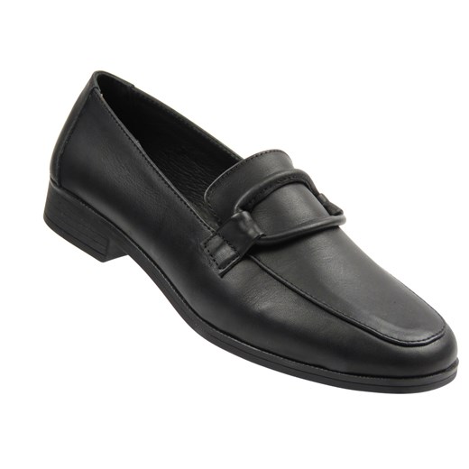 Stylowe półbuty damskie Nika Komfort 0817-25104, czarne ze sklepu ulubioneobuwie w kategorii Półbuty damskie - zdjęcie 187510793