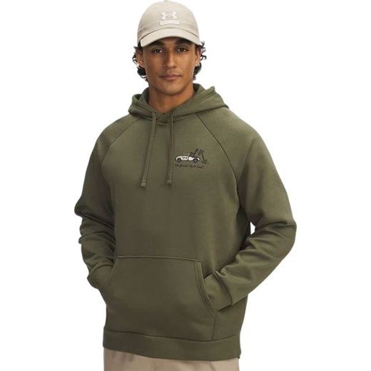 Bluza męska Rival Fleece HBR Logo Under Armour ze sklepu SPORT-SHOP.pl w kategorii Bluzy męskie - zdjęcie 187510832