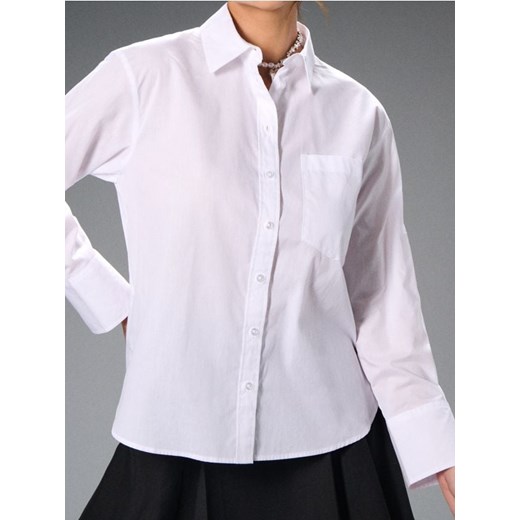 Sinsay - Koszula z długim rękawem - biały ze sklepu Sinsay w kategorii Koszule damskie - zdjęcie 187513442