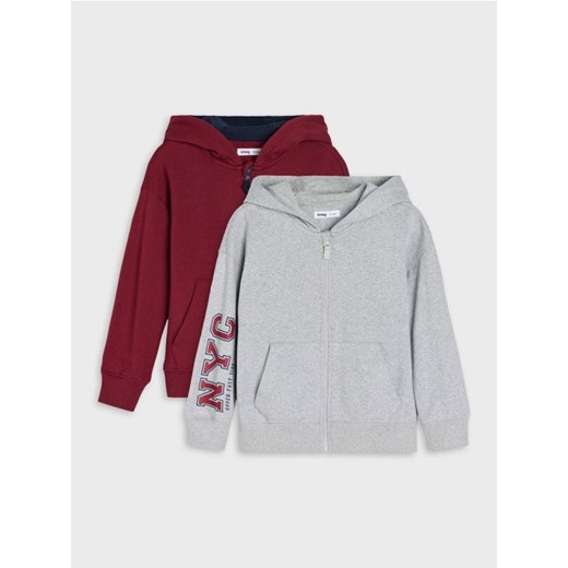 Sinsay - Bluzy 2 pack - szary ze sklepu Sinsay w kategorii Bluzy chłopięce - zdjęcie 187513481