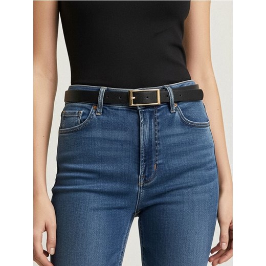 Sinsay - Pasek regulowany ze złotą klamrą 2 pack - wielobarwny ze sklepu Sinsay w kategorii Paski damskie - zdjęcie 187513561