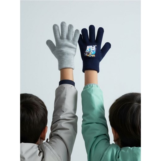 Sinsay - Rękawiczki 2 pack PAW Patrol - granatowy ze sklepu Sinsay w kategorii Rękawiczki dziecięce - zdjęcie 187513683