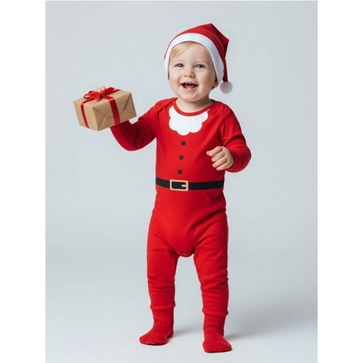 Sinsay - Komplet dzianinowy z motywem świątecznym - czerwony ze sklepu Sinsay w kategorii Komplety niemowlęce - zdjęcie 187513691