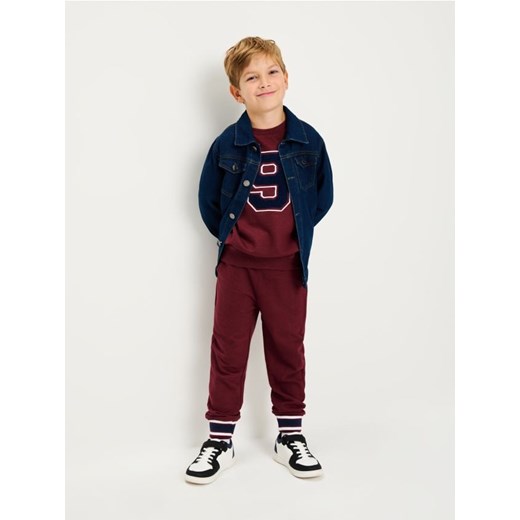 Sinsay - Komplet: bluza i spodnie - bordowy ze sklepu Sinsay w kategorii Spodnie chłopięce - zdjęcie 187513700