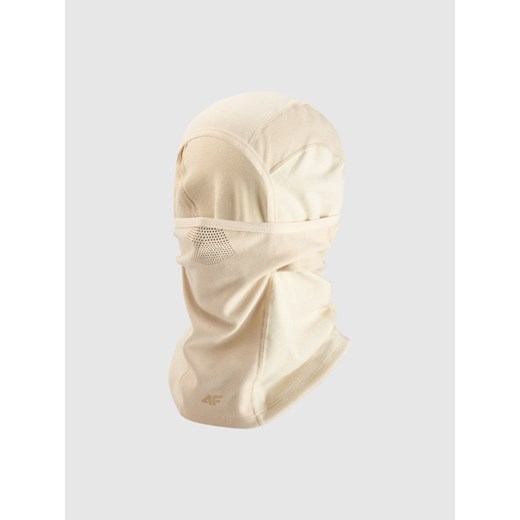 Kominiarka narciarska uniseks 4F 4FWAW25ABALU096 - beżowa ze sklepu Sportstylestory.com w kategorii Szaliki i chusty damskie - zdjęcie 187513914
