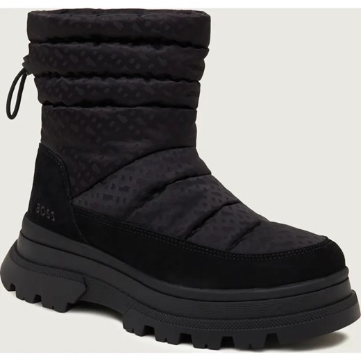 BOSS BLACK Śniegowce Foster NYMN | skóra ze sklepu Gomez Fashion Store w kategorii Śniegowce damskie - zdjęcie 187514082