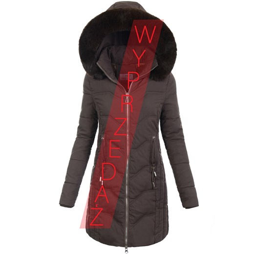Kurtka zimowa damska ze sklepu brendi.pl w kategorii Płaszcze damskie - zdjęcie 187514282