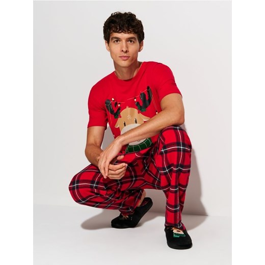 Sinsay - Kapcie z motywem świątecznym - wielobarwny Sinsay 45/46 Sinsay