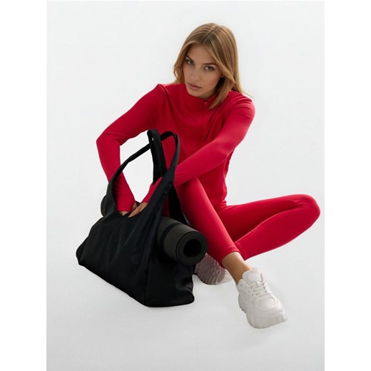 Sinsay - Materiałowa torba z paskiem na matę do ćwiczeń - czarny ze sklepu Sinsay w kategorii Listonoszki - zdjęcie 187515182