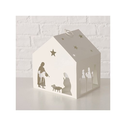 Boltze Lampion &quot;Nathan&quot; w kolorze kremowym - 14 x 20 cm ze sklepu Limango Polska w kategorii Świeczniki - zdjęcie 187515563