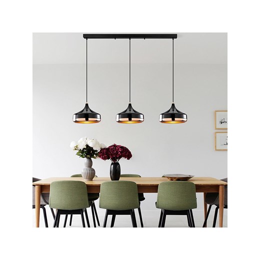Opviq Lampa wisząca &quot;Yildo&quot; w kolorze czarnym - 146 x 122 cm ze sklepu Limango Polska w kategorii Oświetlenie - zdjęcie 187515593