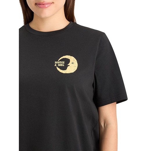 Scotch &amp; Soda Koszulka w kolorze czarnym L okazyjna cena Limango Polska