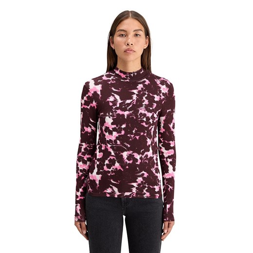 Scotch &amp; Soda Koszulka w kolorze bordowo-różowym ze sklepu Limango Polska w kategorii Bluzki damskie - zdjęcie 187515791