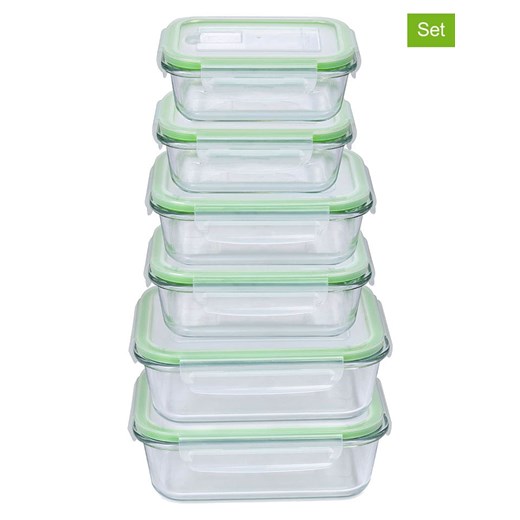 Alpina Pojemniki (12 szt.) w kolorze zielonym do żywności ze sklepu Limango Polska w kategorii Pojemniki kuchenne - zdjęcie 187515894