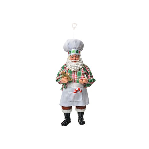 Clayre &amp; Eef Zawieszka dekoracyjna ze wzorem - wys. 17 cm ze sklepu Limango Polska w kategorii Dekoracje - zdjęcie 187515943