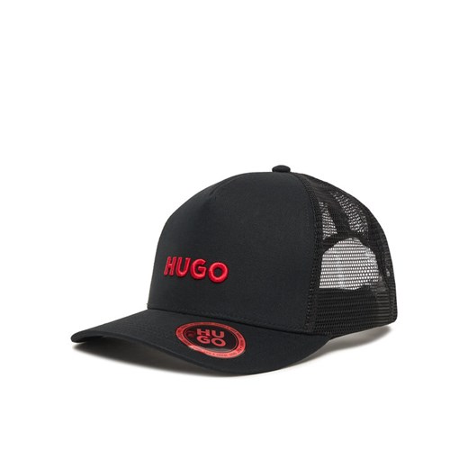 HUGO Czapka z daszkiem 50535942 Czarny ze sklepu MODIVO w kategorii Czapki z daszkiem męskie - zdjęcie 187516420