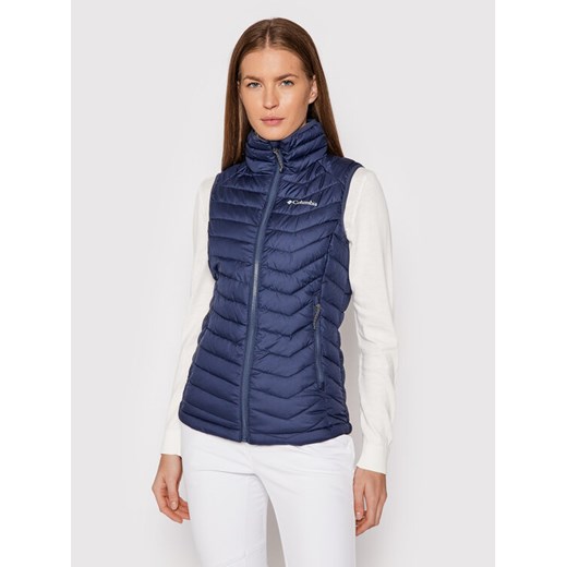 Columbia Bezrękawnik Powder Lite 1757411 Granatowy Regular Fit ze sklepu MODIVO w kategorii Kamizelki damskie - zdjęcie 187516424