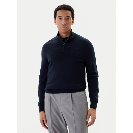 BOSS Sweter H-Hemarlo 50549984 Granatowy Regular Fit ze sklepu MODIVO w kategorii Swetry męskie - zdjęcie 187516460