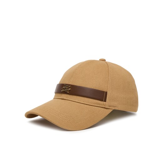 KARL LAGERFELD Czapka z daszkiem B1W33010 Beżowy ze sklepu MODIVO w kategorii Czapki z daszkiem damskie - zdjęcie 187516483