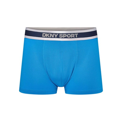 DKNY Bokserki (3 pary) w kolorze granatowo-niebiesko-szarym L Limango Polska wyprzedaż