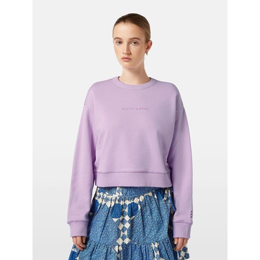 Scotch &amp; Soda Bluza w kolorze lawendowym ze sklepu Limango Polska w kategorii Bluzy damskie - zdjęcie 187517522