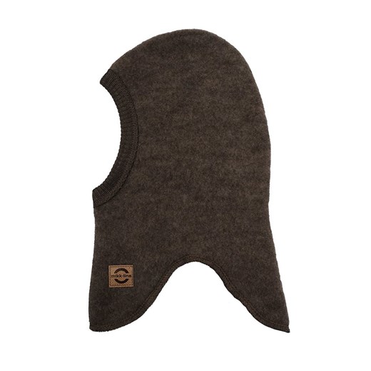 mikk-line Wełniana kominiarka w kolorze ciemnobrązowym ze sklepu Limango Polska w kategorii Czapki dziecięce - zdjęcie 187517684