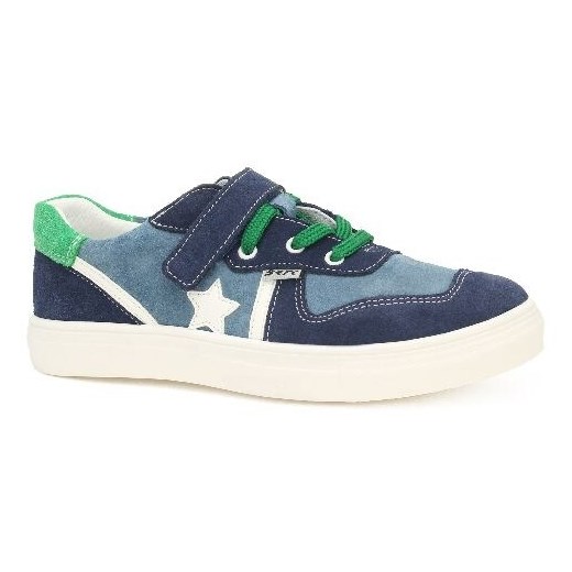 Półbuty Bartek 18312004, Granatowo-Niebieski ze sklepu Wojas w kategorii Lordsy damskie - zdjęcie 187517884