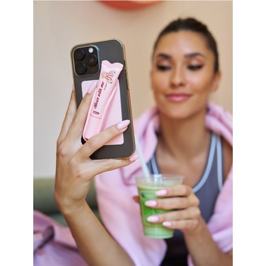 Sinsay - Błyszczyk do ust i uchwyt na błyszczyk - różowy ze sklepu Sinsay w kategorii Błyszczyki do ust - zdjęcie 187519142